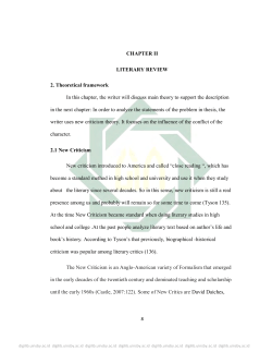 CHAPTER II LITERARY REVIEW 2. Theoretical framework