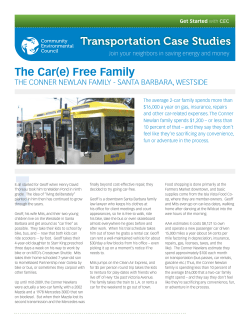Better Transportation Case Studies