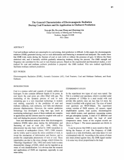 The General Characteristics of Electromagnetic Radiation During