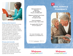 Mail Service Pharmacy