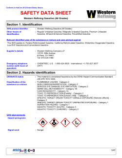 Gasoline - All Grades