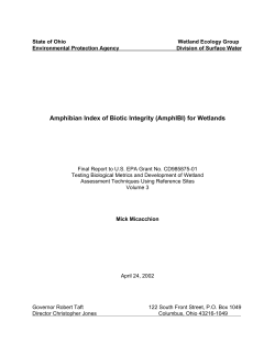 H:\Wetlands\Biocriteria Development Project\Amphibians\Reports