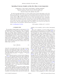 Spreading of mercury droplets on thin silver films at room temperature