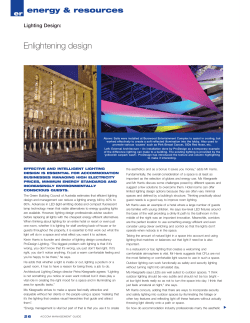 Enlightening design