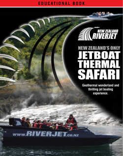 Educational Book - New Zealand Riverjet