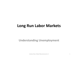Natural Rate of Unemployment - Faculty Directory | Berkeley-Haas