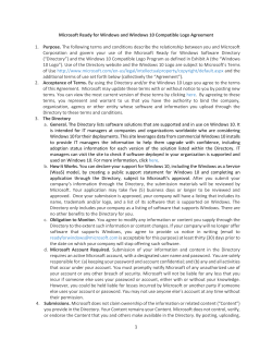 Microsoft Ready for Windows and Windows 10