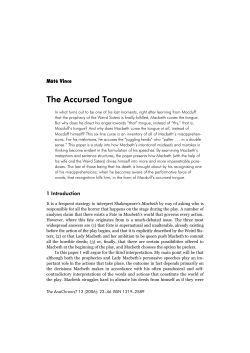 The Accursed Tongue
