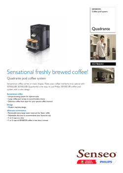 HD7860/61 SENSEO&reg; Coffee pod system