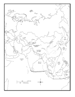 Asia Map Challenge