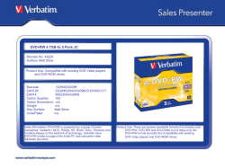 DVD+RW 4.7GB 4x 5 Pack JC - NEDIS