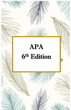 APA 6th edition - Caldwell Community College