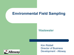 Environmental Sampling
