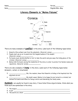 Literary Elements in &ldquo;Mateo Falcone&rdquo;