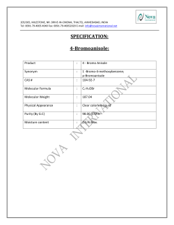 4-Bromoanisole - Nova International