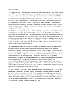 General comments The authors have used a coupled physical