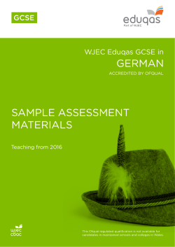 german sample assessment materials