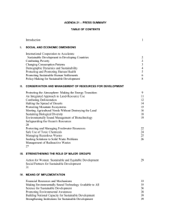 Introduction 1 International Cooperation to Accelerate