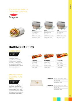 baking papers - FPA Australia