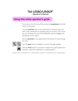 TM-U590 Operator`s Manual - Avery Weigh