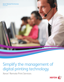 Simplify the management of digital printing technology.