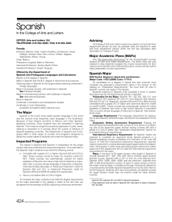 Spanish - San Diego State University