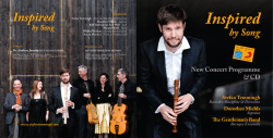 Inspired by Song - Andreas Janotta Arts Management