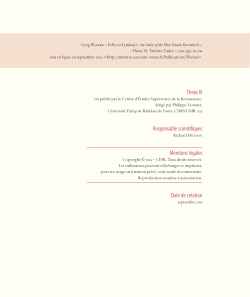 Theta XI Responsable scientifiques Mentions légales Date de création