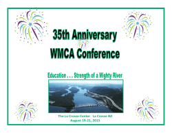 Scrapbook of Conference.pub - Wisconsin Municipal Clerks