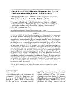 Muscular Strength and Body Composition Comparison Between the