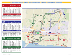 Routes 50, 51 and 52
