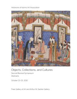 Objects, Collections, and Cultures