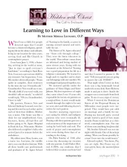 Read more about Mother Miriam.
