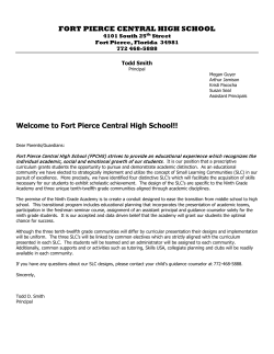 Fort Pierce Central High School!!