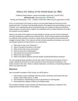 Fall 2014 (HIST312) syllabus