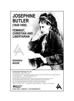 Josephine Butler (1828-1906)