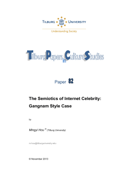 Paper The Semiotics of Internet Celebrity