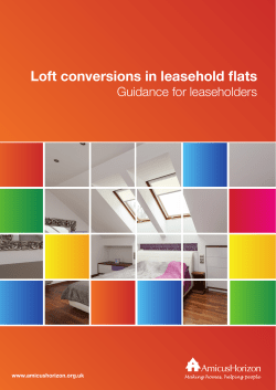 Loft conversions in leasehold flats