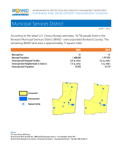 Broward Municipal Services District