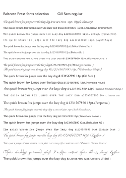 The quick brown fox jumps over the lazy dog Zapfino