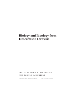 Biology, Atheism, and Politics in Eighteenth