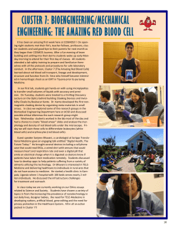 2016 Cluster 7 newsletters - UCSD Jacobs School of Engineering