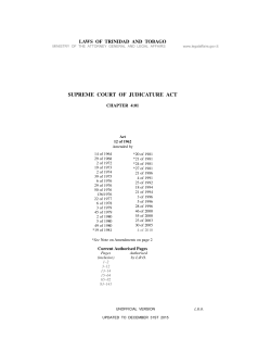 Supreme Court of Judicature