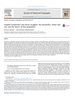 Tangled complicities and moral struggles: the