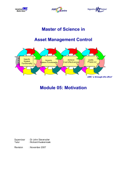 Master of Science in