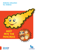 MEET PETE THE PANCREAS