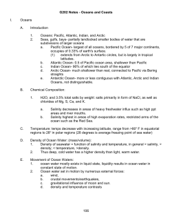 Coastal Processes and Landforms
