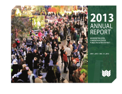Overview of Annual Report, Fiscal Year End December 31, 2013