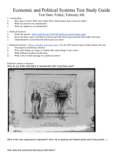 Economic and Political Systems Test Study Guide