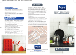DENBY COOKWARE